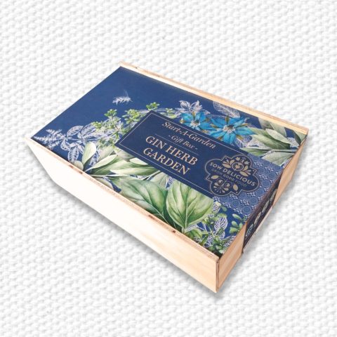 Start-a-Garden Gin Herb Gift Box