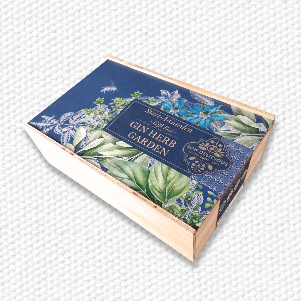 Linen Gin Herb Start-a-Garden Side